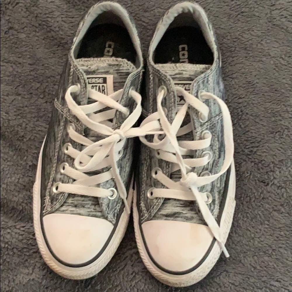 Grey Converse
